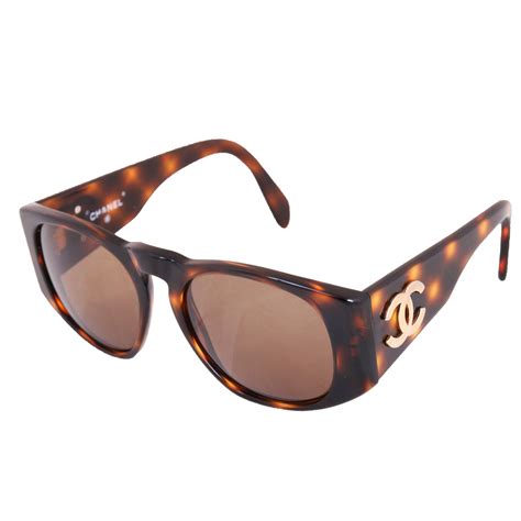 chanel tortoise shell pearl sunglasses|tortoise shell sunglasses women.